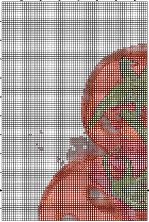 Tomatoes 1 Cross Stitch Pattern PDF