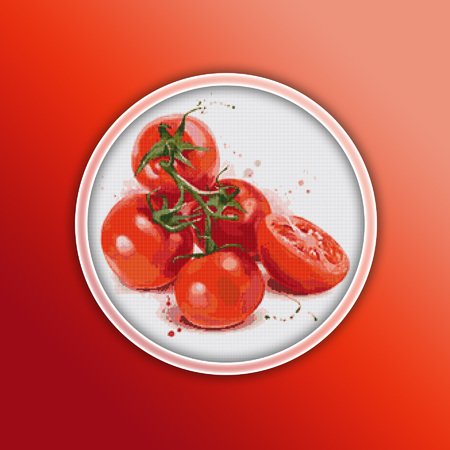 Tomatoes 1 Cross Stitch Pattern PDF