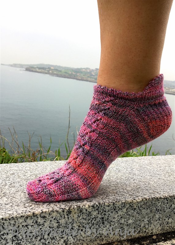 Sneakersocken Degana mit einem hinten erhöhten Rand incl Mäusezähnchen - Bild 4