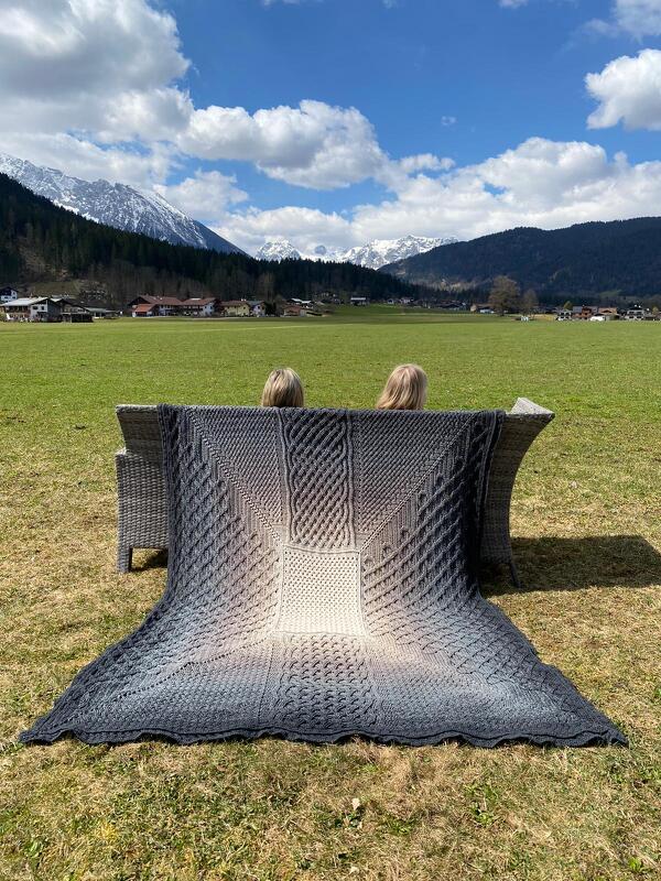 Häkelanleitung Decke Yuna