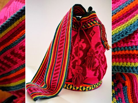 Crossbody Mochilla-Bag "Happy Lily"