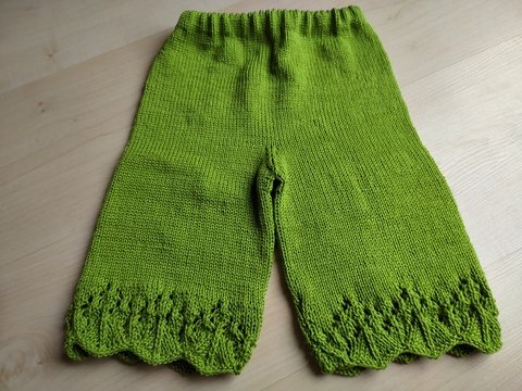 Strickanleitung Babyhose "Sunny" Größe 68 + 74