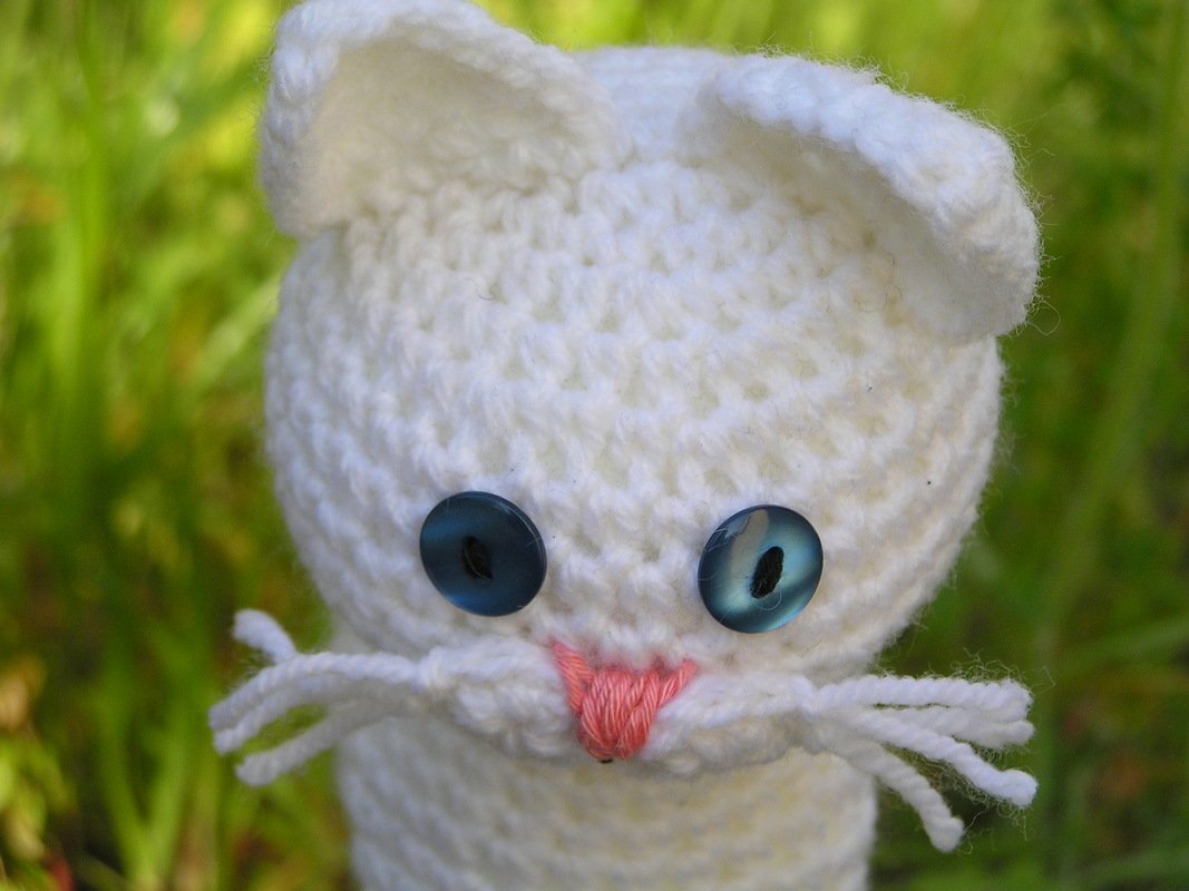 Pattern White kitty amigurumi - Image 5