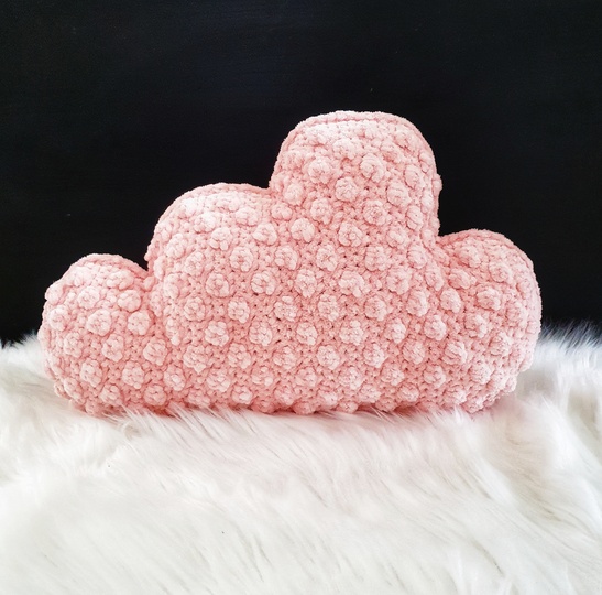 Häkelanleitung Wolkenkissen