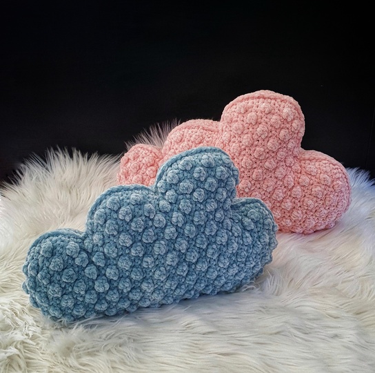 Häkelanleitung Wolkenkissen