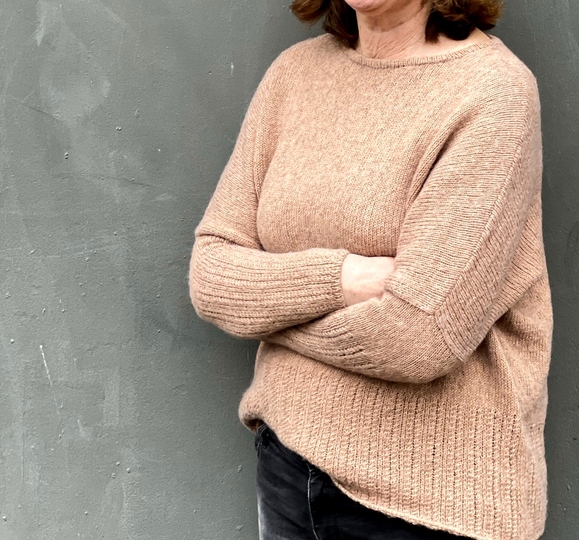 Pullover Enna Strickanleitung Gr. 38 – 46 Damen