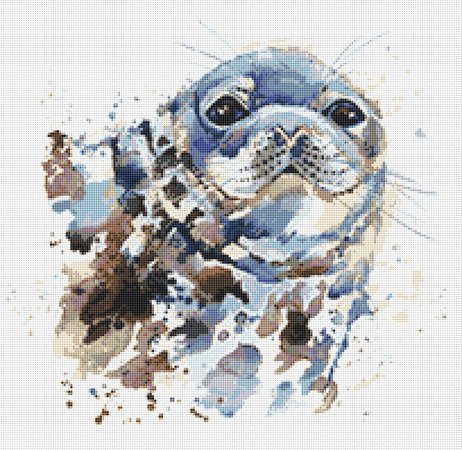 Seal 2 Cross Stitch Pattern PDF