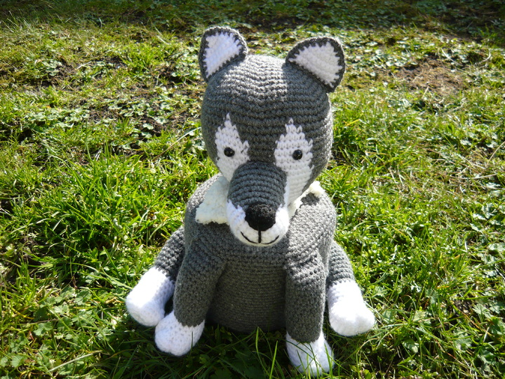 Häkelanleitung Wolf Klorollenhut