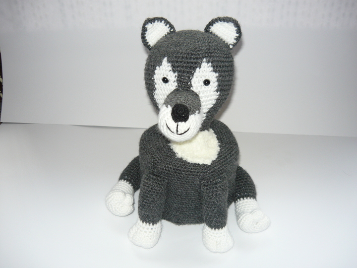 Häkelanleitung Wolf Klorollenhut