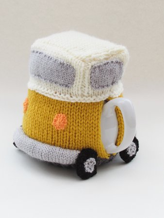 Campervan Tea Cosy Knitting Pattern