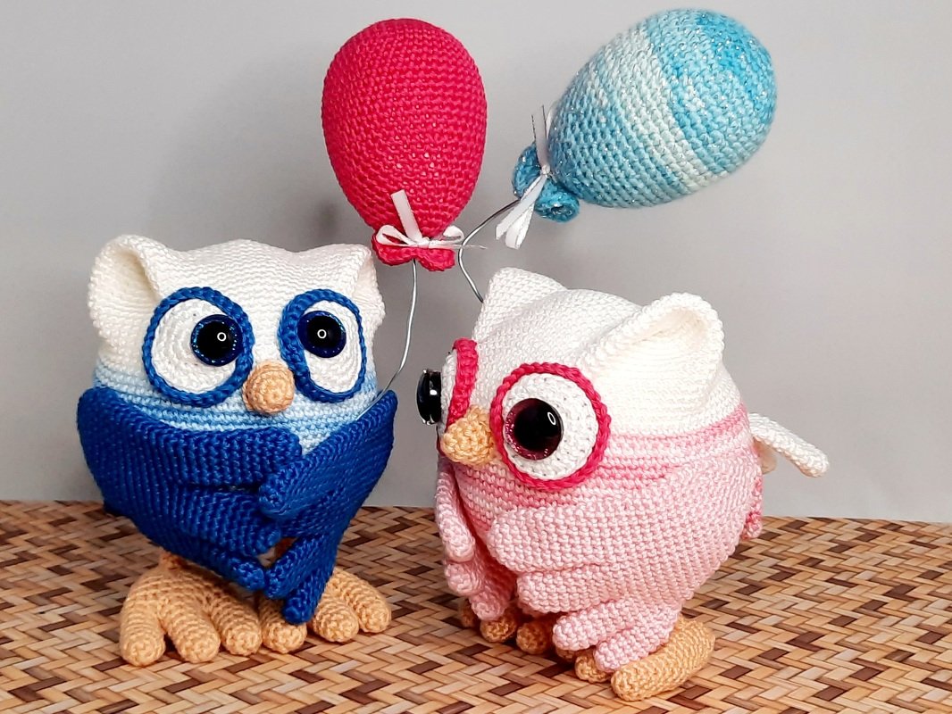Häkelanleitung "Frühlings - Eule" - Bild 2