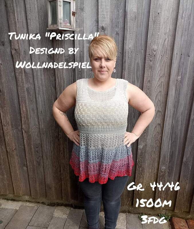 Priscilla - Shirt, Tunika, Kleid häkeln in allen Damengrößen- RVO - Bild 11