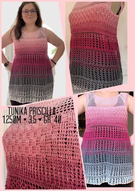 Priscilla - Shirt, Tunika, Kleid häkeln in allen Damengrößen- RVO - Bild 3