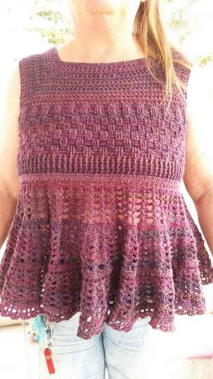 Priscilla - Shirt, Tunika, Kleid häkeln in allen Damengrößen- RVO