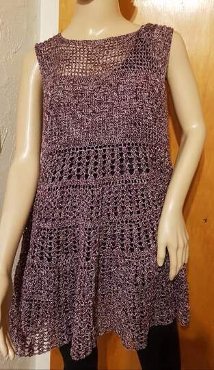 Priscilla - Shirt, Tunika, Kleid häkeln in allen Damengrößen- RVO