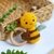 Crochet pattern Bee baby rattle