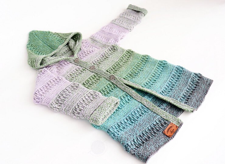 Cardigan "Chanté" for adults/ children (size 3 y - XXL)