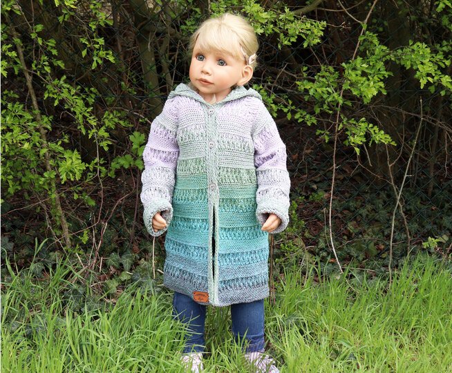 Cardigan "Chanté" for adults/ children (size 3 y - XXL)