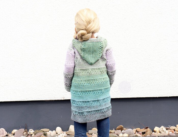 Cardigan "Chanté" for adults/ children (size 3 y - XXL)