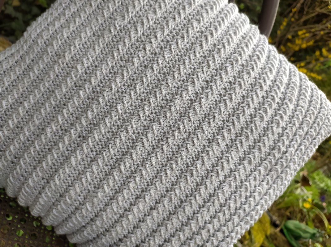 Strickanleitung Kissen "Nele"