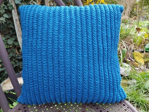 Strickanleitung Kissen "Nele"