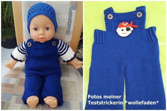 Rotes Puppenkleidung Set - Lätzchen & Hut Für 17 Cm Plüschtiere