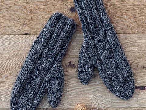 Strickanleitung Fausthandschuhe "Record" 761158