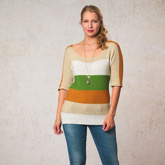 Strickanleitung Damenpullover "Amazonas" 761173