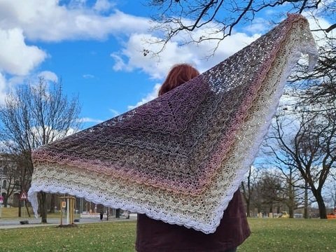 Anleitung Dreieckstuch Schwesterseele