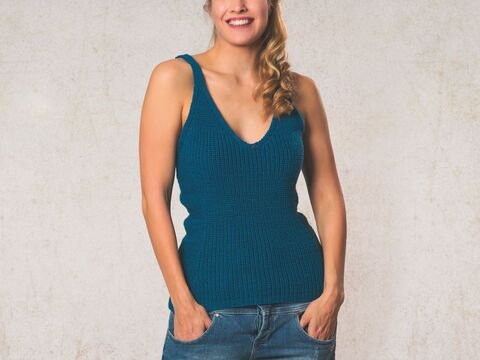 Strickanleitung Damentop "Milano" 761179