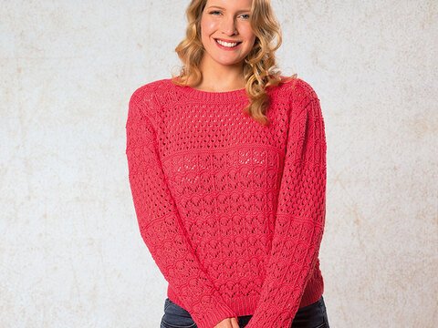 Strickanleitung Damenpullover "Macau" 761184