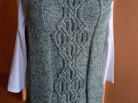 Anleitung RVO-Ponchover "Altes Land", Größe S-XXXXL