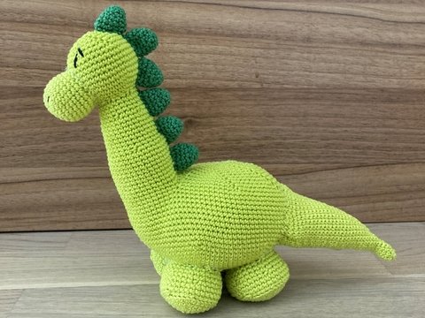 Häkelanleitung Amigurumi Dino Dieter