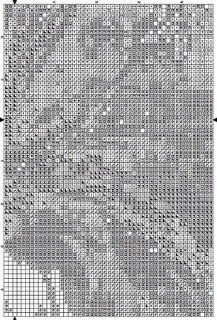 Hibiscus 1 Cross Stitch Pattern PDF