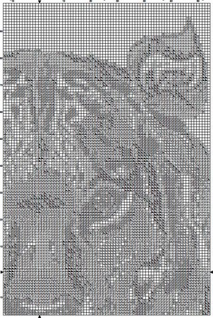 Tiger 1 Cross Stitch Pattern PDF