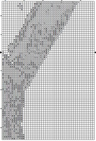 Watercolor Y Alphabet Monogram Cross Stitch Pattern PDF