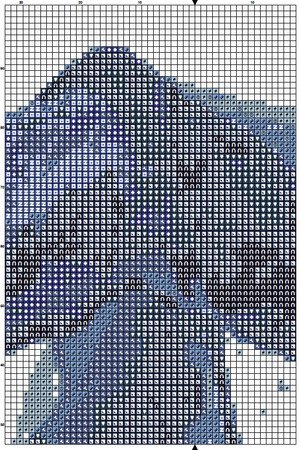Whale Tail 1 Cross Stitch Pattern PDF