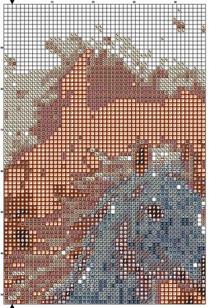 White Horse 4 Cross Stitch Pattern PDF