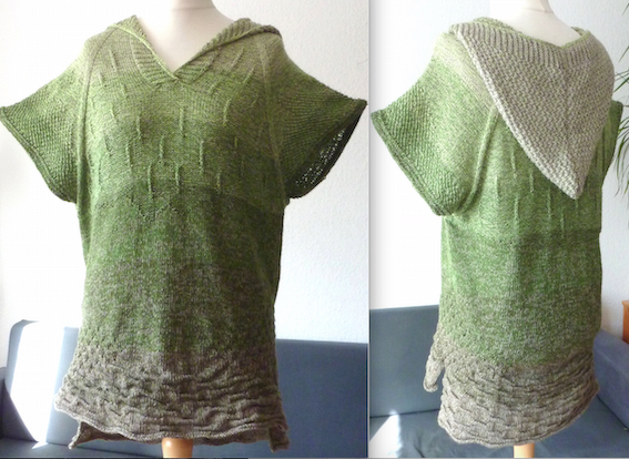 Watt'n-Hoody – 1-Bobbel-Pulli aus Farbverlaufsgarn