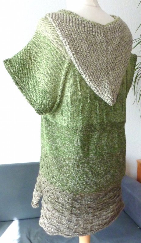 Watt'n-Hoody – 1-Bobbel-Pulli aus Farbverlaufsgarn - Bild 3