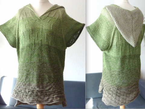 Watt'n-Hoody – 1-Bobbel-Pulli aus Farbverlaufsgarn