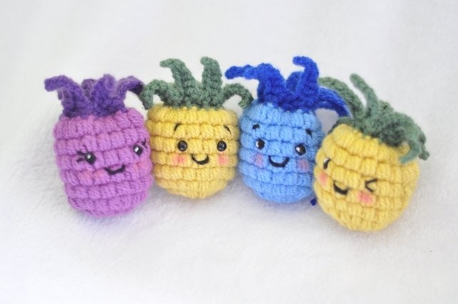 Häkelanleitung kleine Ananas *anfängergeeignet* - Bild 2