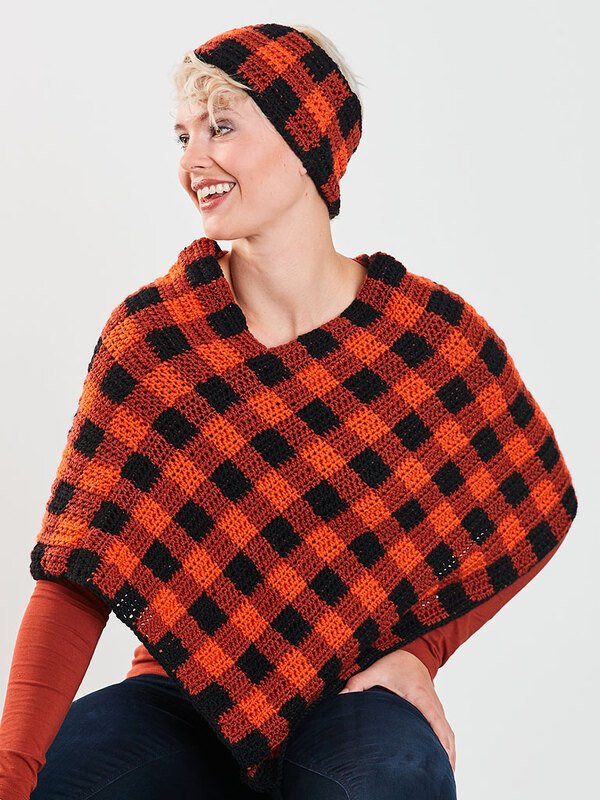 PONCHO + STIRNBAND PERU - Bild 6