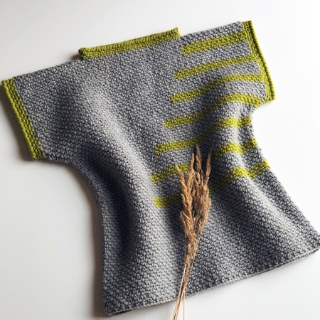 Crochet Pattern - Shadows In The Rain Vest