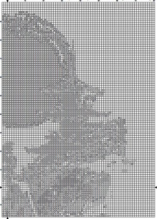 Japanese Lady 1 Cross Stitch Pattern PDF