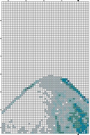 Japan 8 Cross Stitch Pattern PDF | Mount Fiji