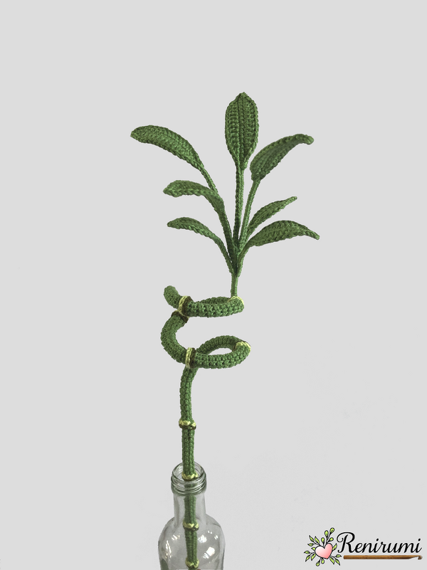 Crochet pattern lucky bamboo - Image 2