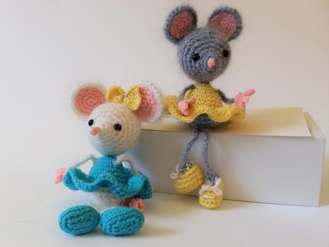 Pretty Mouse. Crochet pattern - Image 6