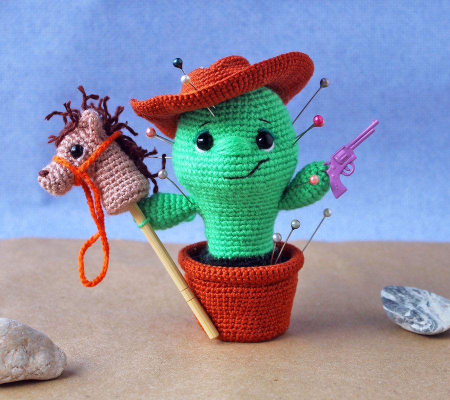 Nadelkissen Kaktus-Cowboy - Bild 8