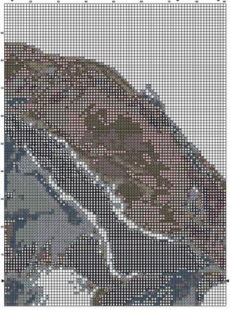 Anteater 1 Cross Stitch Pattern PDF
